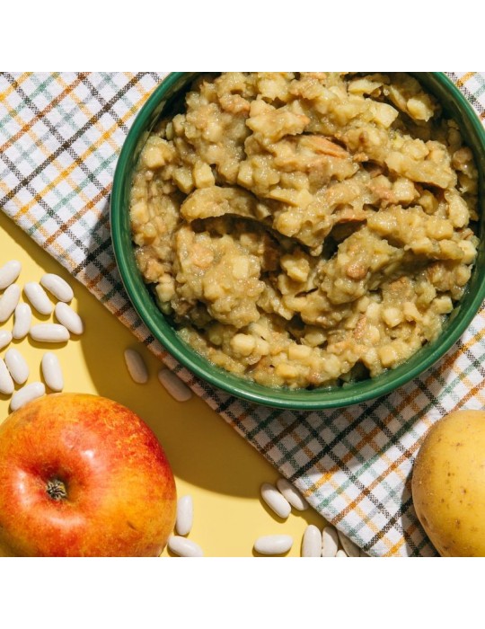 V.E.G Batata, Maçã e Feijão 400 g | Alimento húmido ✅