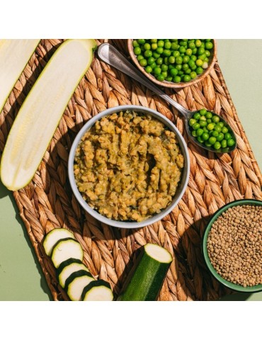 V.E.G Calabacín, Guisantes y Lentejas 400 g | Alimento húmedo ✅