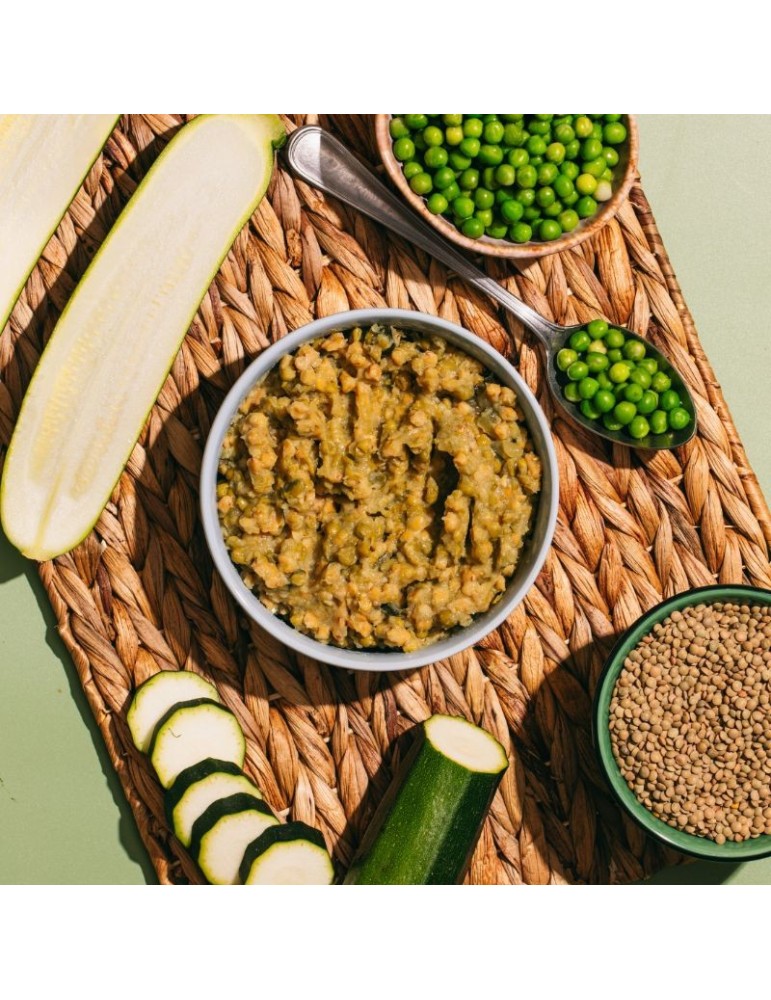 V.E.G Calabacín, Guisantes y Lentejas 400 g | Alimento húmedo ✅