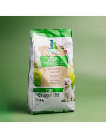 V.E.G Vegan Mini 1,5 kg | Pienso vegano perros adultos ✅ 2