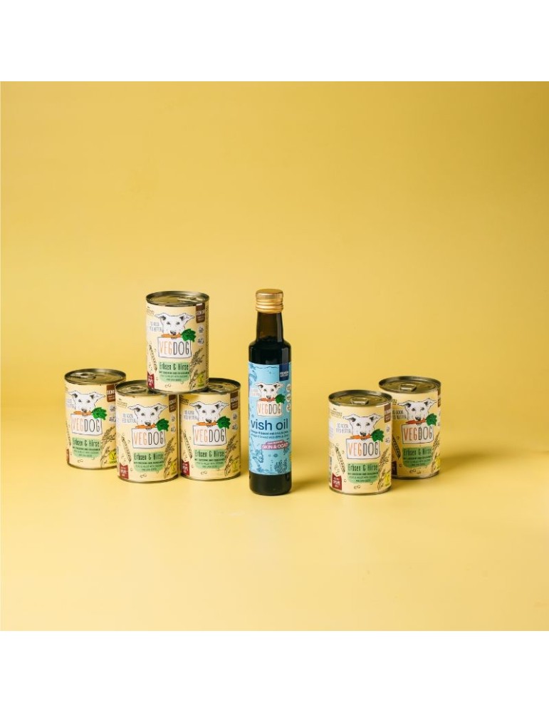 Comida úmida vegetariana para Cães Naturais