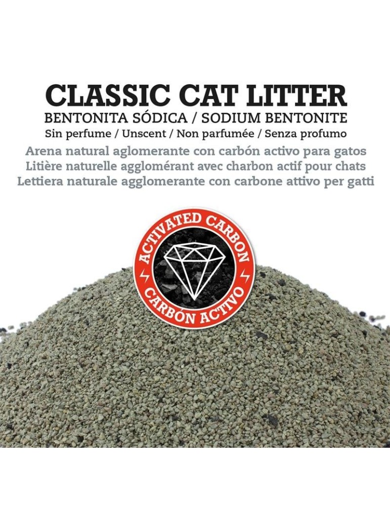 Areia bentonite para gatos 10Kg