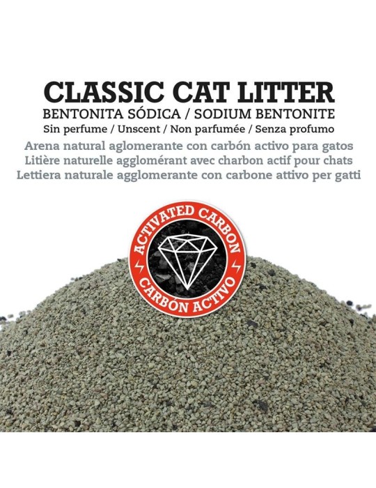 Areia bentonite para gatos 10Kg