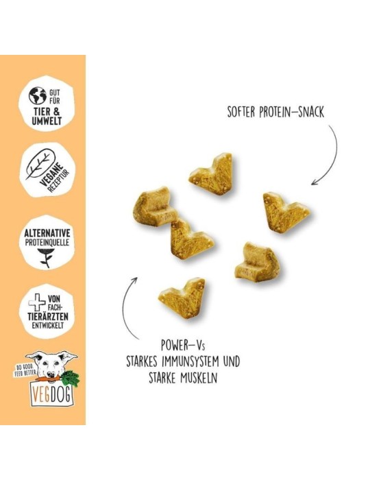 Snacks vegetarianos para Cães Natural