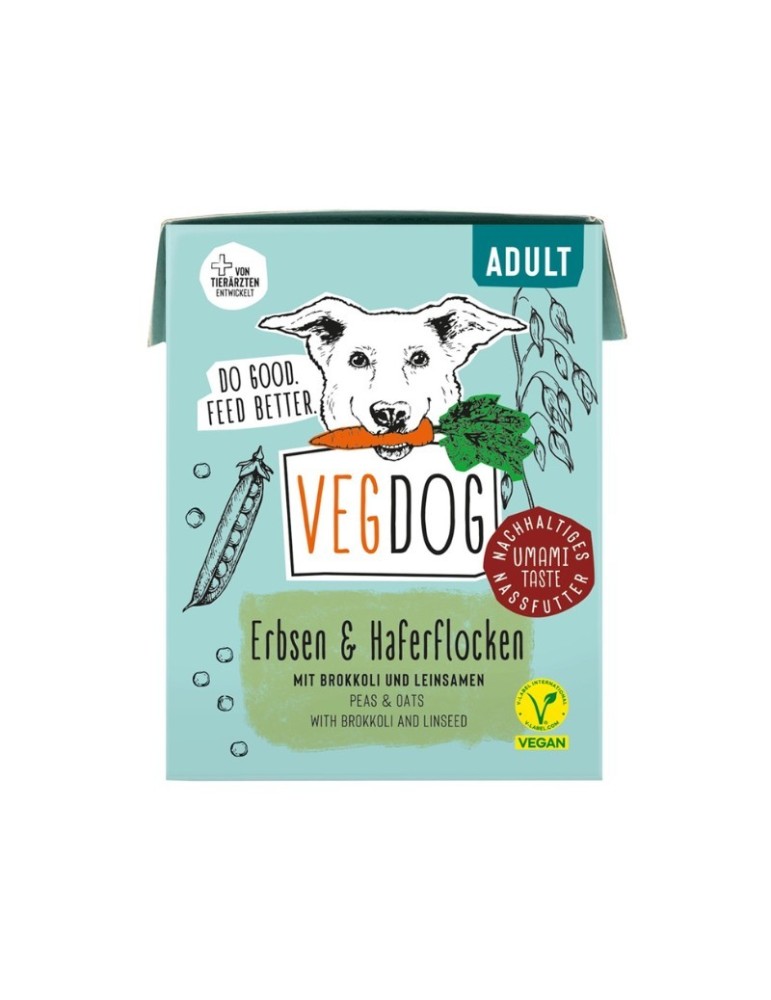 Comida úmida vegetariana para Cães Naturais