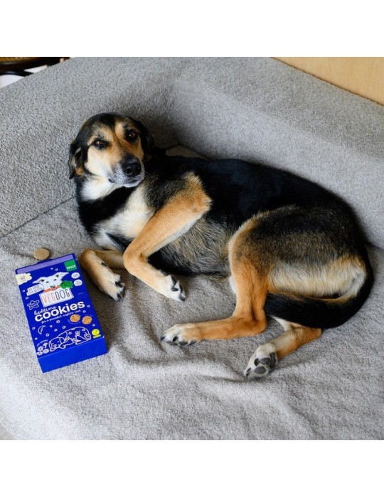 Snacks veganos VegDog Bedtime Cookies | 400 g para perros ✅
