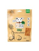 Snacks veganos para perros 80 g | Hortalizas y zanahorias ✅