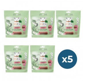 Pack 5u. VEGDOG Dentals...