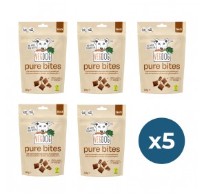 Pack 5u. VEGDOG Pure bites...