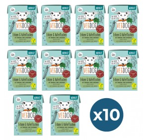 Pack 10u. VEGDOG Adult...