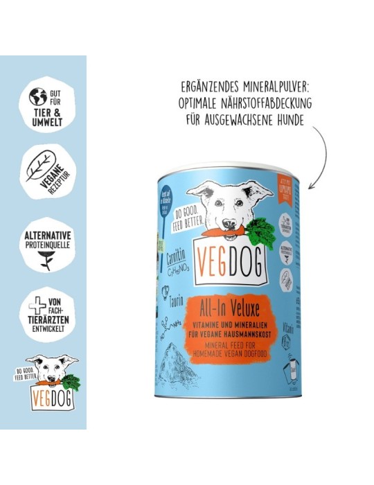 Comida úmida vegetariana para Cães Naturais