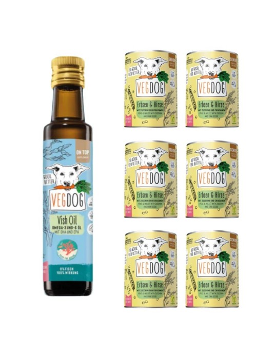 Comida úmida vegetariana para Cães Naturais