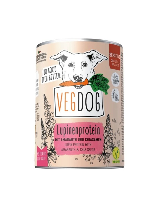 Pack 6 u. VEGDOG Senior / Sensitive / Adult 6x400 g variado ✅