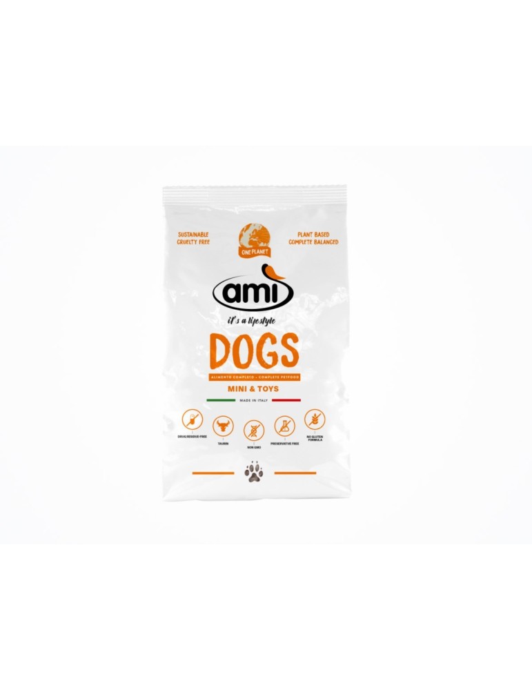 AMI Dog Mini & Toy 1-3 kg | Pienso vegano hipoalergénico ✅