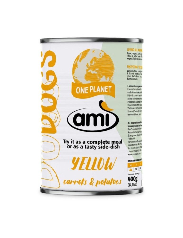 Pack 5 u. AMI Purple/Red/Orange/Green/Yellow 5×400 g húmedo completo ✅