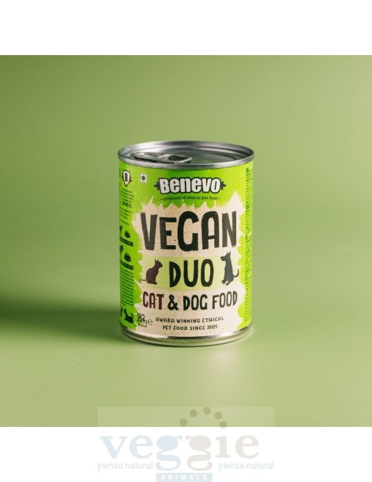 Cibo umido vegetariano per cani naturali